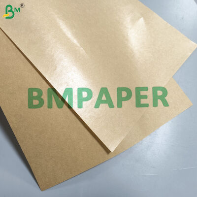 Brown Cutlery Wrap Paper Oil Proof Kraft Paper Untuk Perkakas Minyak, Cutlery, Kantong Kue
