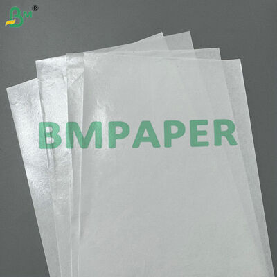 Waterproof & Greaseproof PE Laminated Kraft Paper 40gsm Food Grade Coated Paper Roll untuk kemasan peralatan makan yang dapat disegel panas