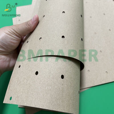 60gm 70gm 1,65m 1,8m lebar kertas coklat perforasi untuk pakaian Per roll 25kg