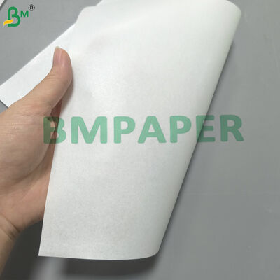 Putih 43 - 45gm Lapisan Kertas Untuk Yogurt Tutup Satu Sisi Lapisan