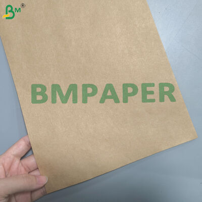 50 - 60gm Kekuatan Basah Kantong Kertas Kraft Ketahanan air superior untuk kantong industri