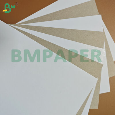 1mm Satu sisi dilapisi putih atas dengan Grey Back Duplex Cardboard
