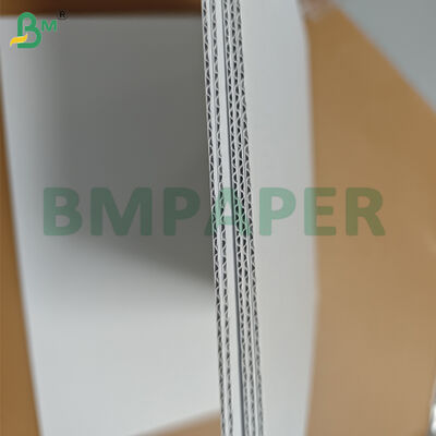 White Surface E Flute Corrugated Cardboard untuk kemasan kosmetik