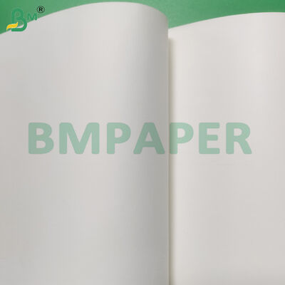 Gulungan Kertas Kraft Putih Berlapis PE Aman Pangan 80gsm untuk Kantong Jajanan