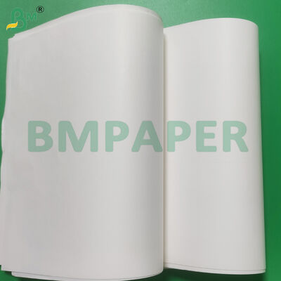 Gulungan Kertas Kraft Putih Berlapis PE Aman Pangan 80gsm untuk Kantong Jajanan