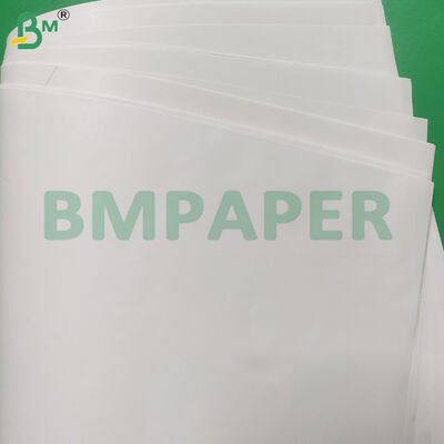 Gulungan Kertas Kraft Putih Berlapis PE Aman Pangan 80gsm untuk Kantong Jajanan