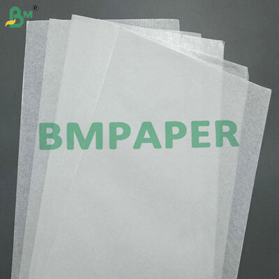 Kertas Kraft Putih Glossy Satu Sisi Berkualitas Tinggi 30gsm 40gsm dengan Kemampuan Cetak & Kekakuan yang Sangat Baik untuk Tas