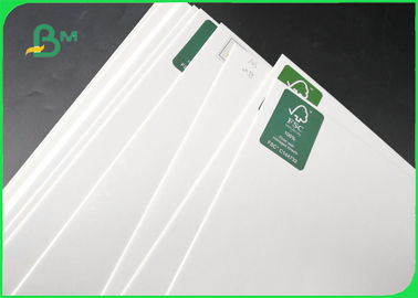 Satu sisi kertas berlapis tanah liat putih 215GSM 265 GSM SBS Board