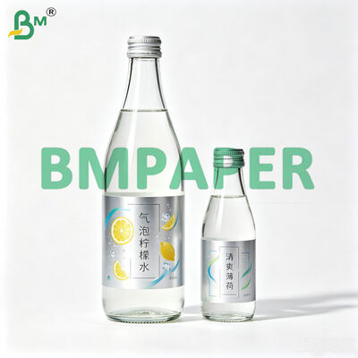 70gm Metallized Wet Strength Paper Untuk Label Bir dan Anggur 1040mm X 730mm