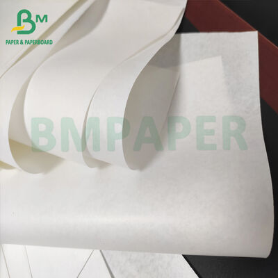 35gsm Mesin Glazed White Butcher Wrapping Paper, FDA Rolls Besar