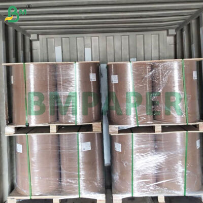 35gsm Mesin Glazed White Butcher Wrapping Paper, FDA Rolls Besar