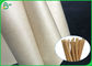 60gsm 120gsm Brown Kraft Paper Roll Jenis Food Grade Untuk Membuat Sedotan