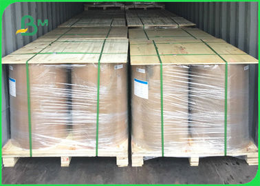 Roll Kraft Liner Board Unbleached 126gsm - 440gsm Warna cokelat
