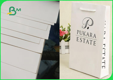 255gsm Tinggi Bulk dilapisi 1 sisi Solid White Board GC1 Ivory Board
