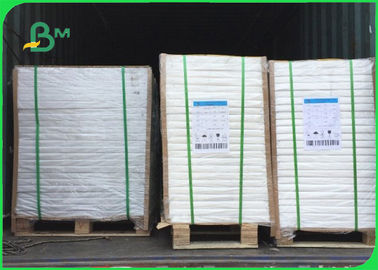 Lembar kertas bahan baku PE dilapisi Brown Kraft Plain Paper 700mm Coils