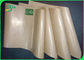 29gsm - 33gsm Food Grade PE Coated Brown Kraft Paper Coils Untuk Paket Makanan