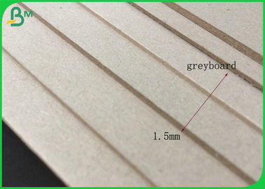 144*108 CM Kekerasan Tinggi 1.5MM 2MM Greyboard Untuk Membuat Kotak Hadiah