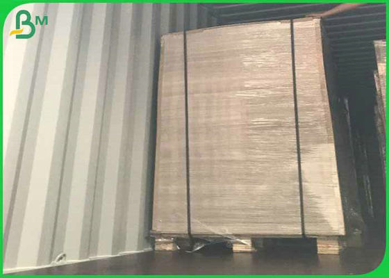 Kertas Chipboard Abu-abu Pulp Daur Ulang 70*100cm 1mm 1.5mm 2mm Lembar Karton Abu-abu untuk Kemasan