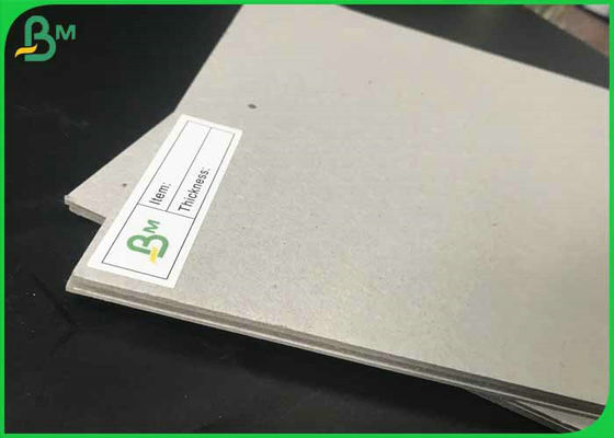 Kertas Chipboard Abu-abu Pulp Daur Ulang 70*100cm 1mm 1.5mm 2mm Lembar Karton Abu-abu untuk Kemasan