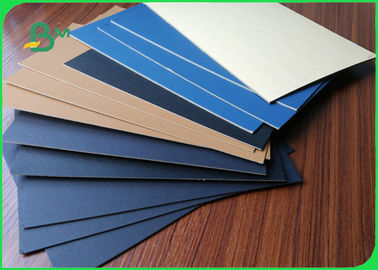 1mm 1.5mm 2mm Grey Chipboard Lembar Kertas Hitam Laminated Grey Board