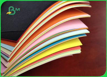 Yellow Orange Blue Colorful Offset Paper 60G 70G 80G 120G Dalam Gulung