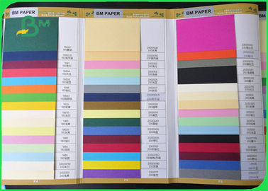 Kertas cetak ofset berwarna biru / hijau untuk catatan stik 80gsm 120gsm