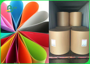 Kertas cetak ofset berwarna biru / hijau untuk catatan stik 80gsm 120gsm