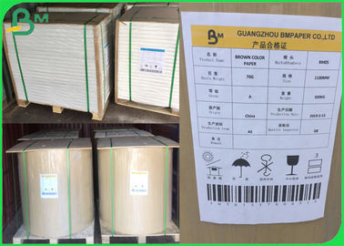 Bobina Daur Ulang De Paper Kraft 110 - 220gsm Buktinya Kelembaban Untuk Kemasan