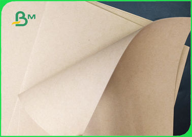 250 / 300 / 300gsm Permukaan Kekuatan Baik Glossy Kraft Paper Roll Untuk Pengemasan