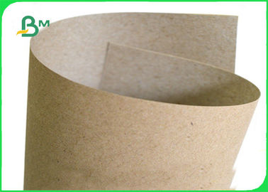 250 / 300 / 300gsm Permukaan Kekuatan Baik Glossy Kraft Paper Roll Untuk Pengemasan