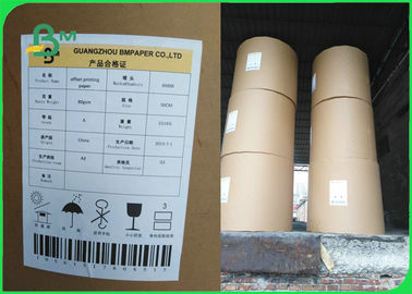 70gm 80gm 100gm Kertas Offset Tanpa Lapisan Untuk Buku