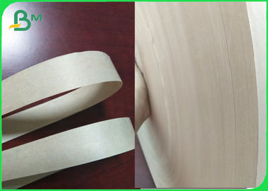 FDA 60gm Kraft Paper Unbleached 15mm Roll untuk pembuatan kertas sedotan