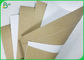 Dilapisi satu sisi 300G 350G White Clay Coated Kraft Board / Duplex Board Sheets
