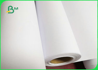 Format Besar CAD 20# Bond Paper Roll Untuk Inkjet Printer 30' X 50yards
