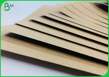 160GSM sampai 220GSM Uncoated Brown Kraft Liner Board Untuk Kotak Hadiah