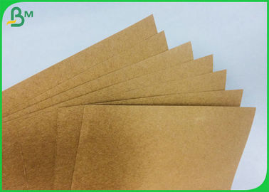 160GSM sampai 220GSM Uncoated Brown Kraft Liner Board Untuk Kotak Hadiah