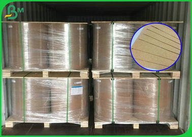 160GSM sampai 220GSM Uncoated Brown Kraft Liner Board Untuk Kotak Hadiah