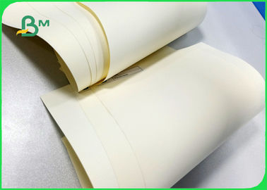 60 70 80gsm Kertas tanpa kayu / Offset Kertas Krim Atau Warna Lain Dalam Gulung
