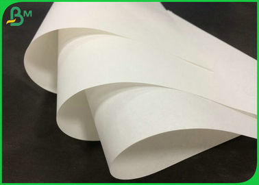 70GSM Natural Virgin White Kraft Paper Roll Untuk tas belanja