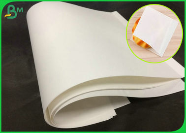 70GSM Natural Virgin White Kraft Paper Roll Untuk tas belanja