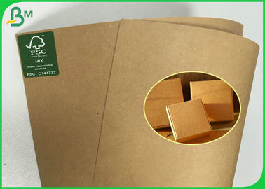 Anti keriting Pulp murni Brown Kraft Paper Roll 190g 200g 230g 250g