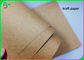 100% Virgin Pulp 135g 170g 250g Brown Kraft Paper Reel Untuk Kotak Karton Hadiah
