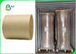 350gsm + 15g PE Coated Brown Kraft Paper Untuk Takeaway Box Makanan Tahan Air