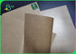 Kekakuan Tinggi 45gsm Coating Brown Kraft Paper Roll Untuk Kemasan Makanan