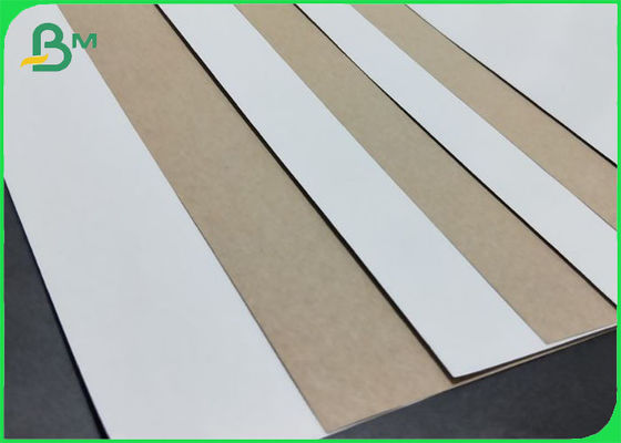 FSC FDA Menyetujui Kertas Kraft Putih Food Grade 120g - 250g Pulp Kayu