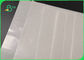 40gsm + 10g PE Dilapisi Kertas Kraft Putih Untuk Paket Lilin Menembus Panas 220mm