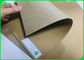 Pulp Daur Ulang 200g 220g Warna Coklat Kraft Liner Paper Roll Untuk Membuat Karton