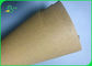 Ukuran Disesuaikan Brown Kraft Paper Roll 70gr - 300gsm Untuk Tas Belanja