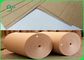 Perlindungan Lingkungan 115gsm Brown Bamboo Paper Pembungkus Kertas Kraft