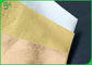 Kain kertas Kraft lembut dan halus yang dapat dicuci untuk tas DIY yang berwarna-warni dalam gulungan